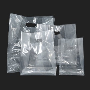 튼튼한 무지 투명 비닐 쇼핑백 PE 중 1500매